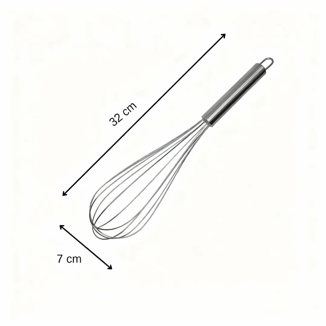 Fackelmann Elemental Keuken- en Bakgarde 32cm - Roestvrij staal
