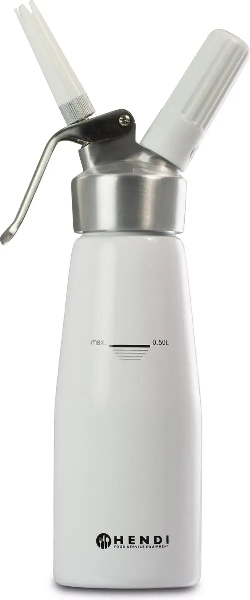 Hendi Slagroomapparaat 500ml