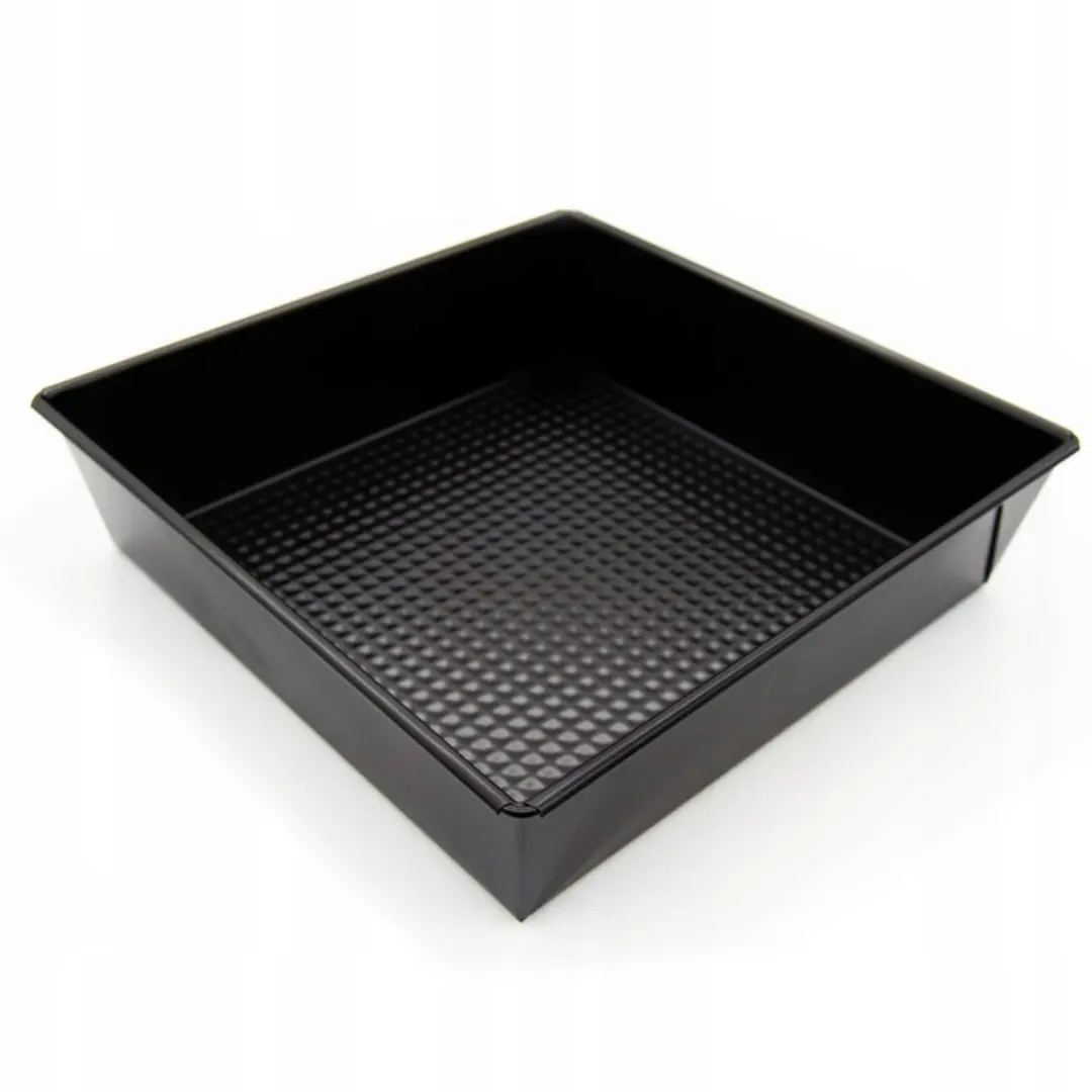 Meyerhoff Vierkante Cakevorm 24x24cm - Non-Stick Zwart