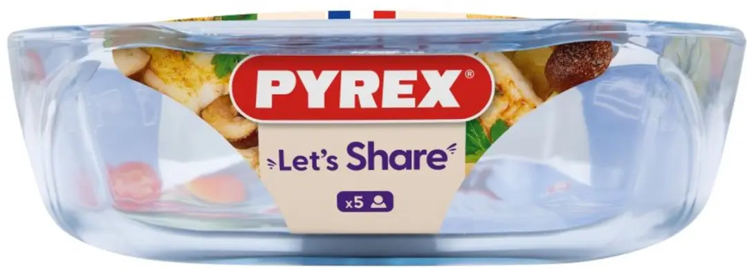 PYREX Let's Share Ovenschaal 700ml - Transparant