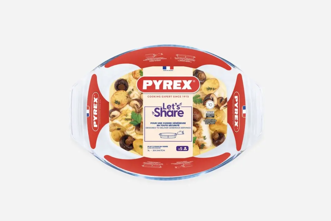 PYREX Let's Share Ovenschaal 700ml - Transparant