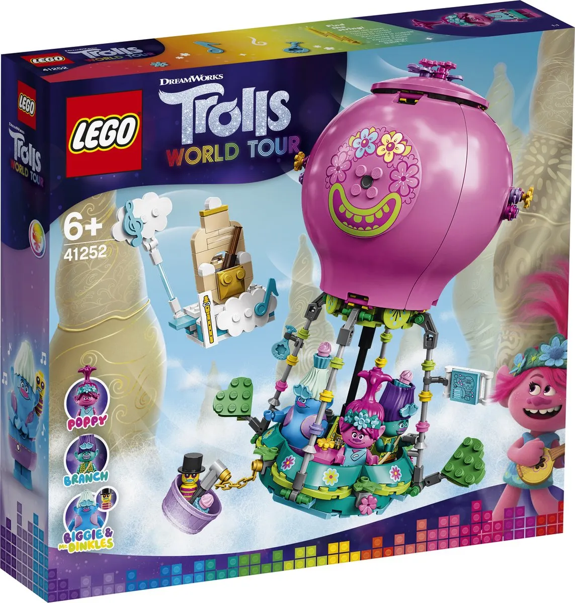 LEGO Trolls Poppy's Luchtballonavontuur 41252