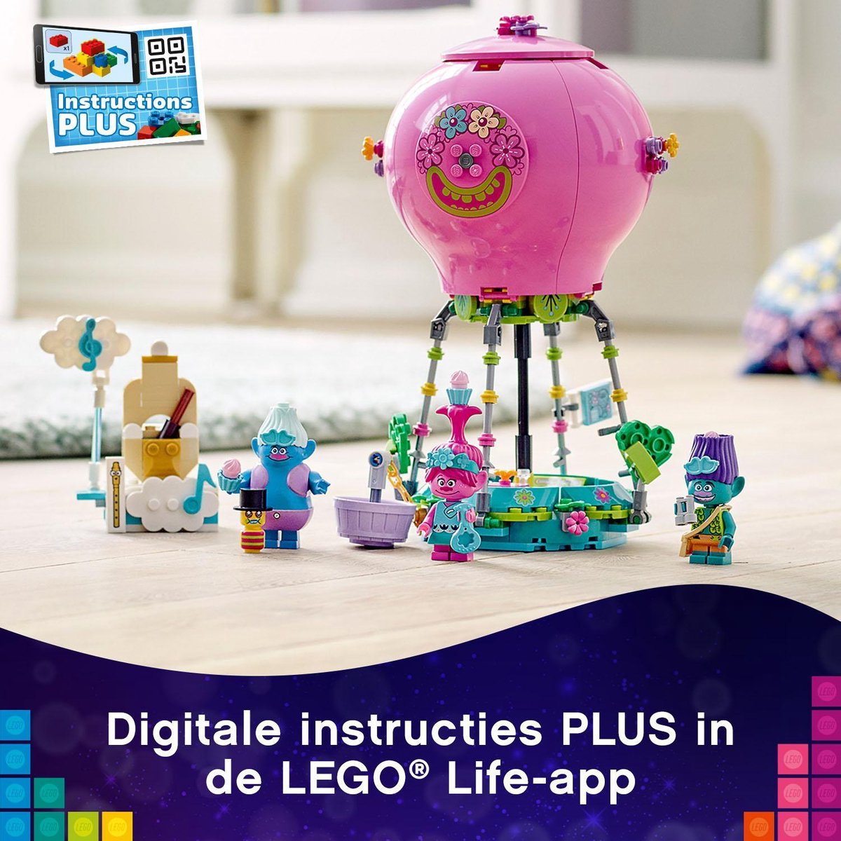 LEGO Trolls Poppy's Luchtballonavontuur - 41252
