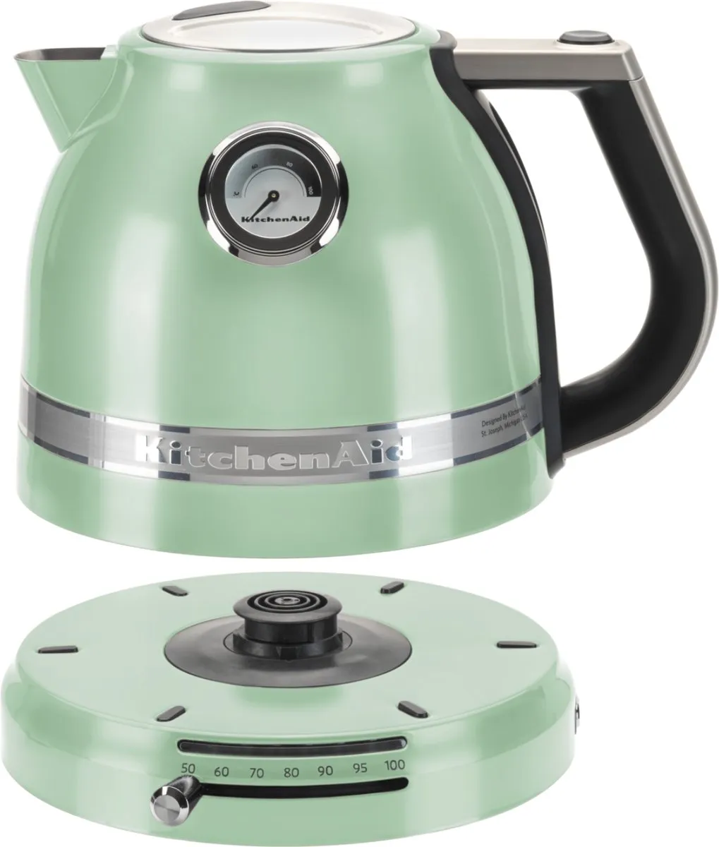 KitchenAid Artisan Waterkoker 1,5L 2400W - Pistache - 5KEK1522EPT