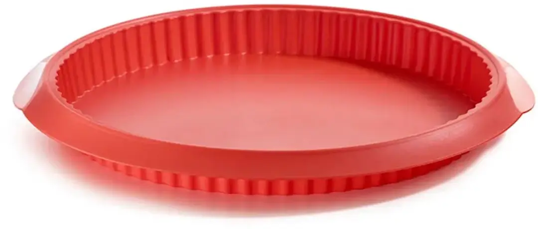 Lékué Quichevorm 28cm Siliconen - Rood