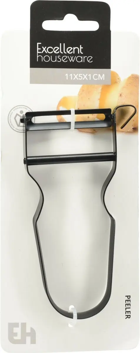 Excellent Houseware Dunschiller 11x5cm - Zwart