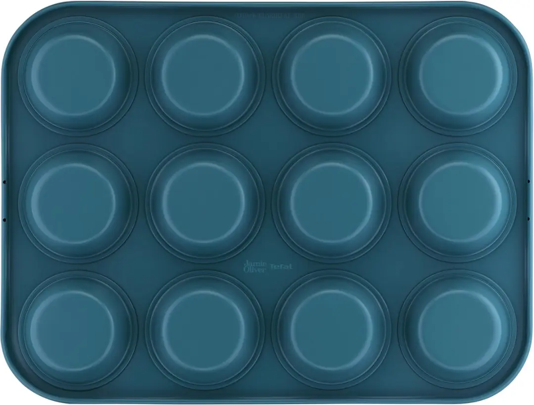Jamie Oliver by Tefal Muffinvorm - 12 Muffins Blauw - afbeelding 6 van 6