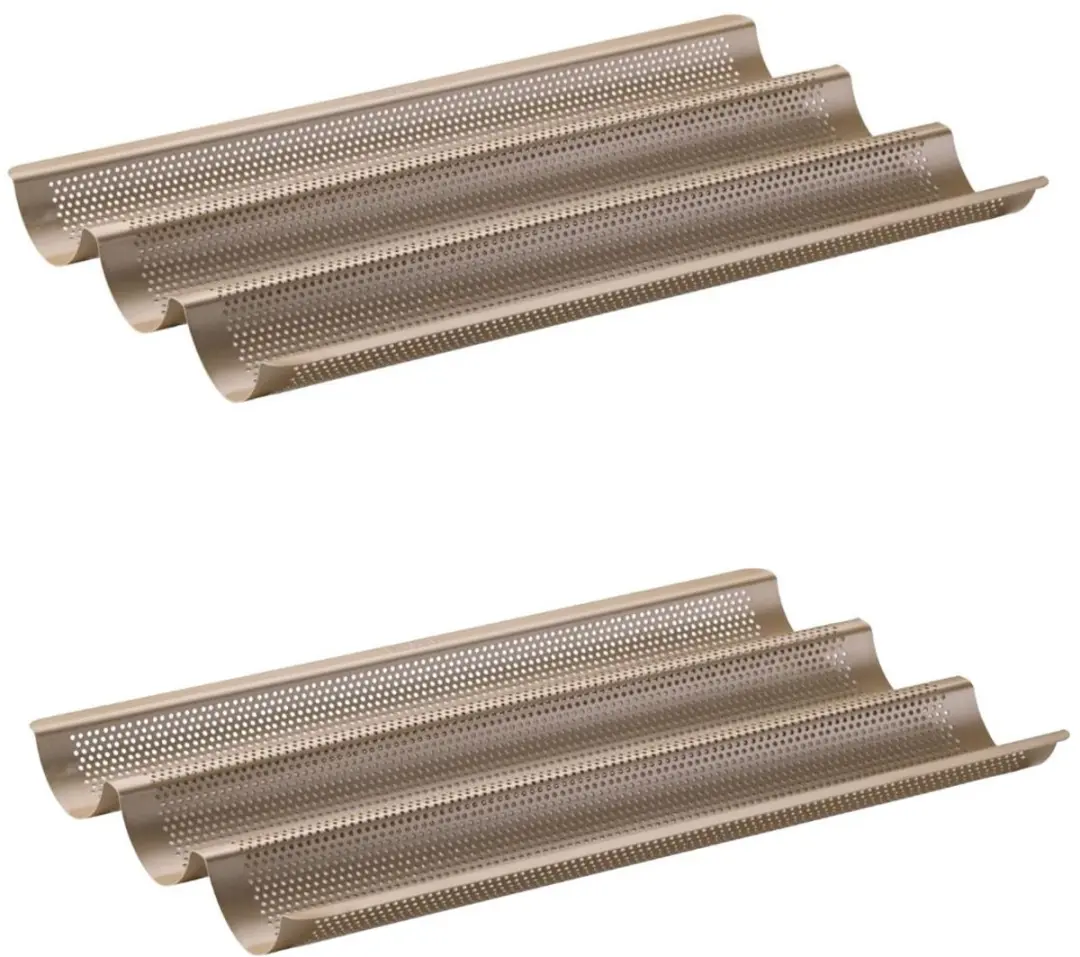 Zenker Mojave Gold Baguettevormen Set