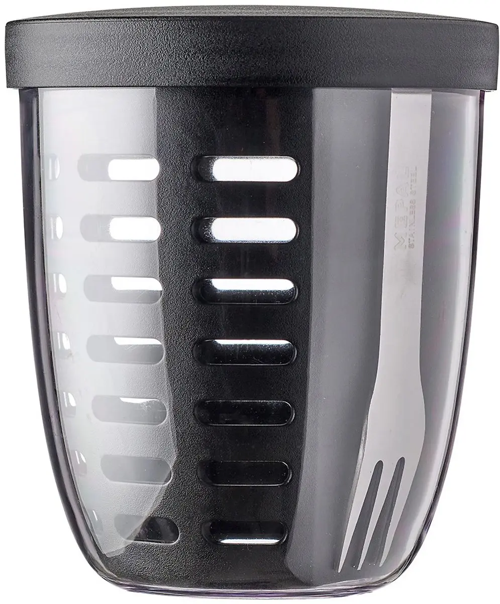 Mepal Ellipse Fruit & Veggie Pot 600ml - Nordic Black