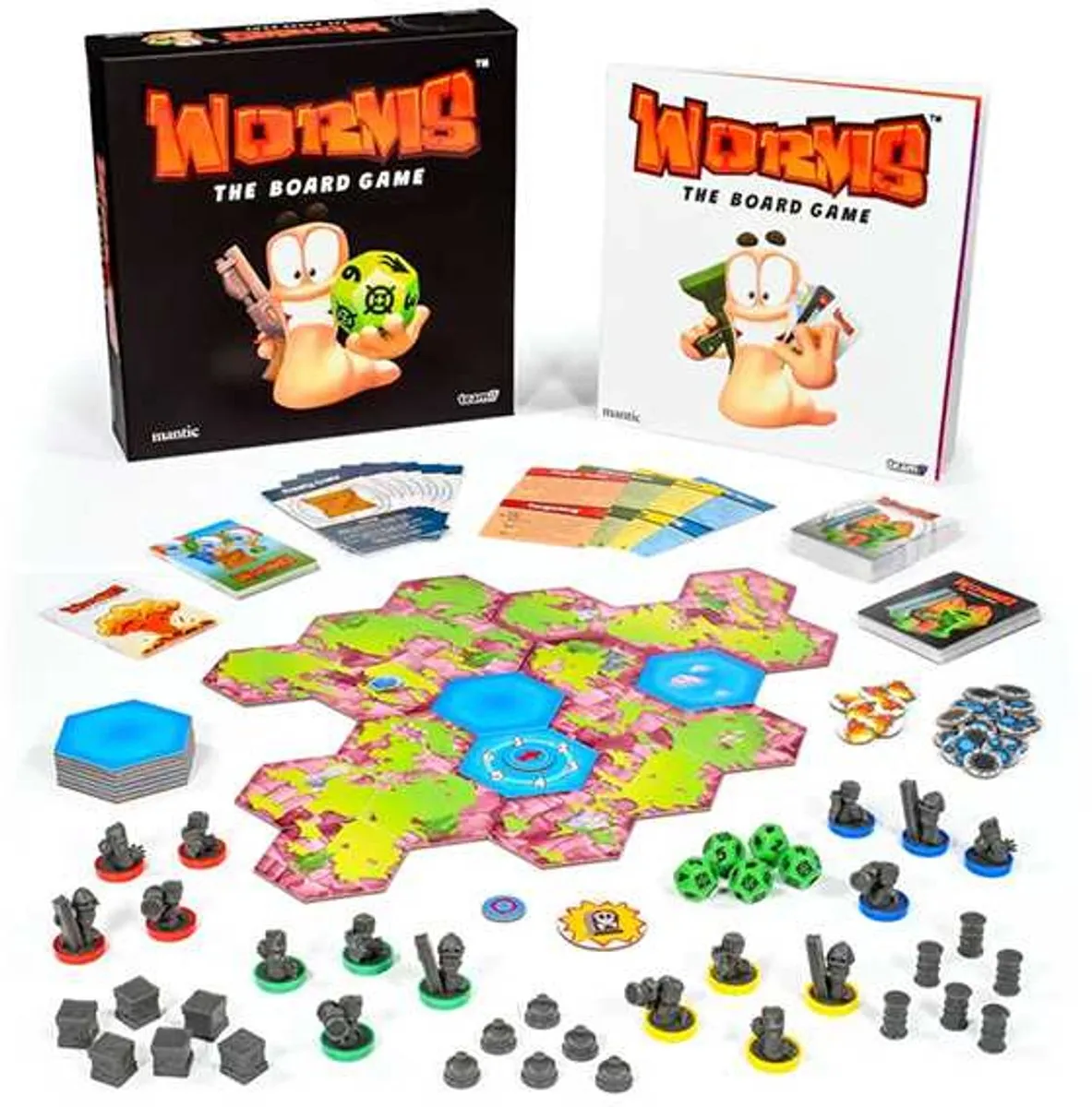 Asmodee Worms The Board Game MGWO101 - 2-6 Spelers