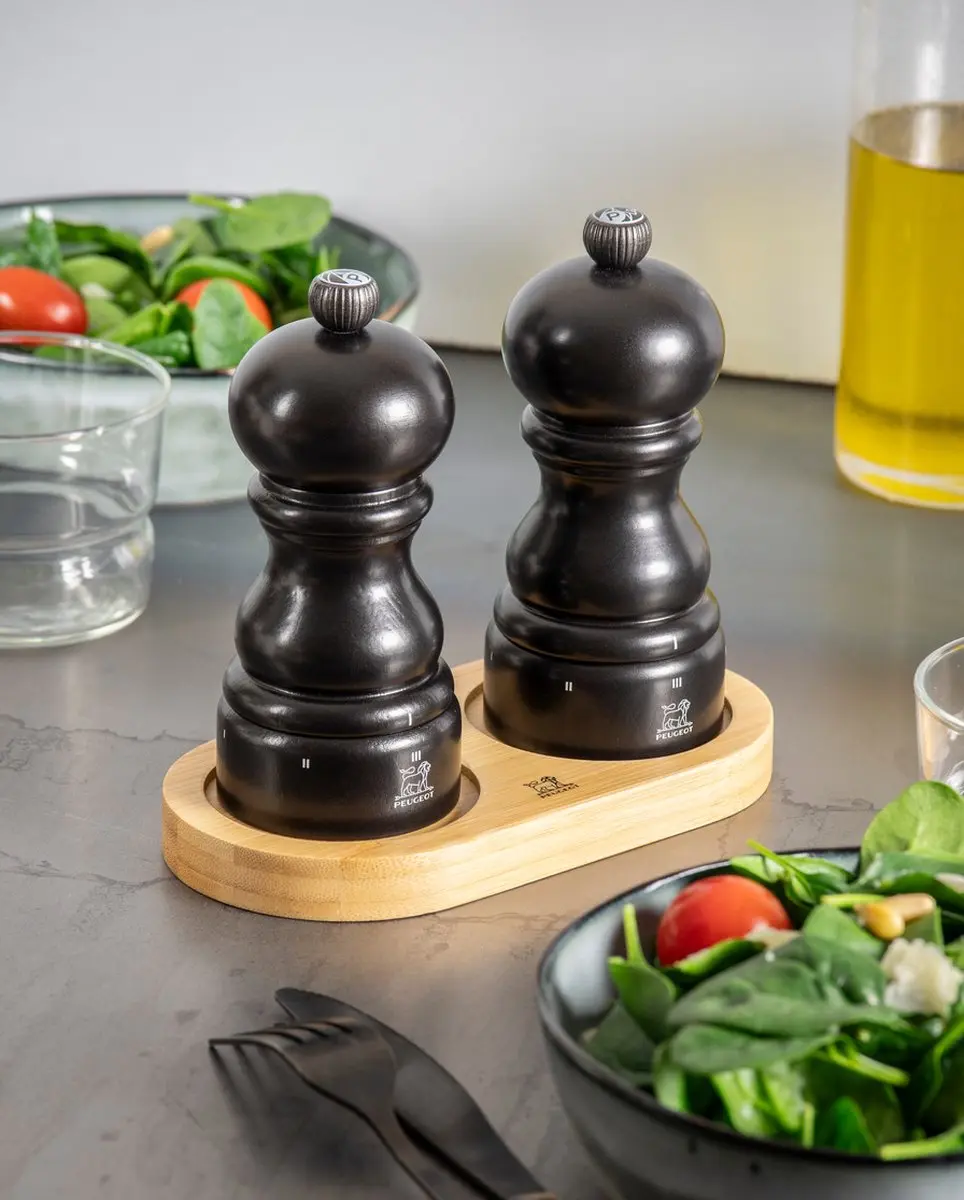 Peugeot Linea Peper- en Zoutmolen 17cm - Naturel Bamboe - afbeelding 6 van 6