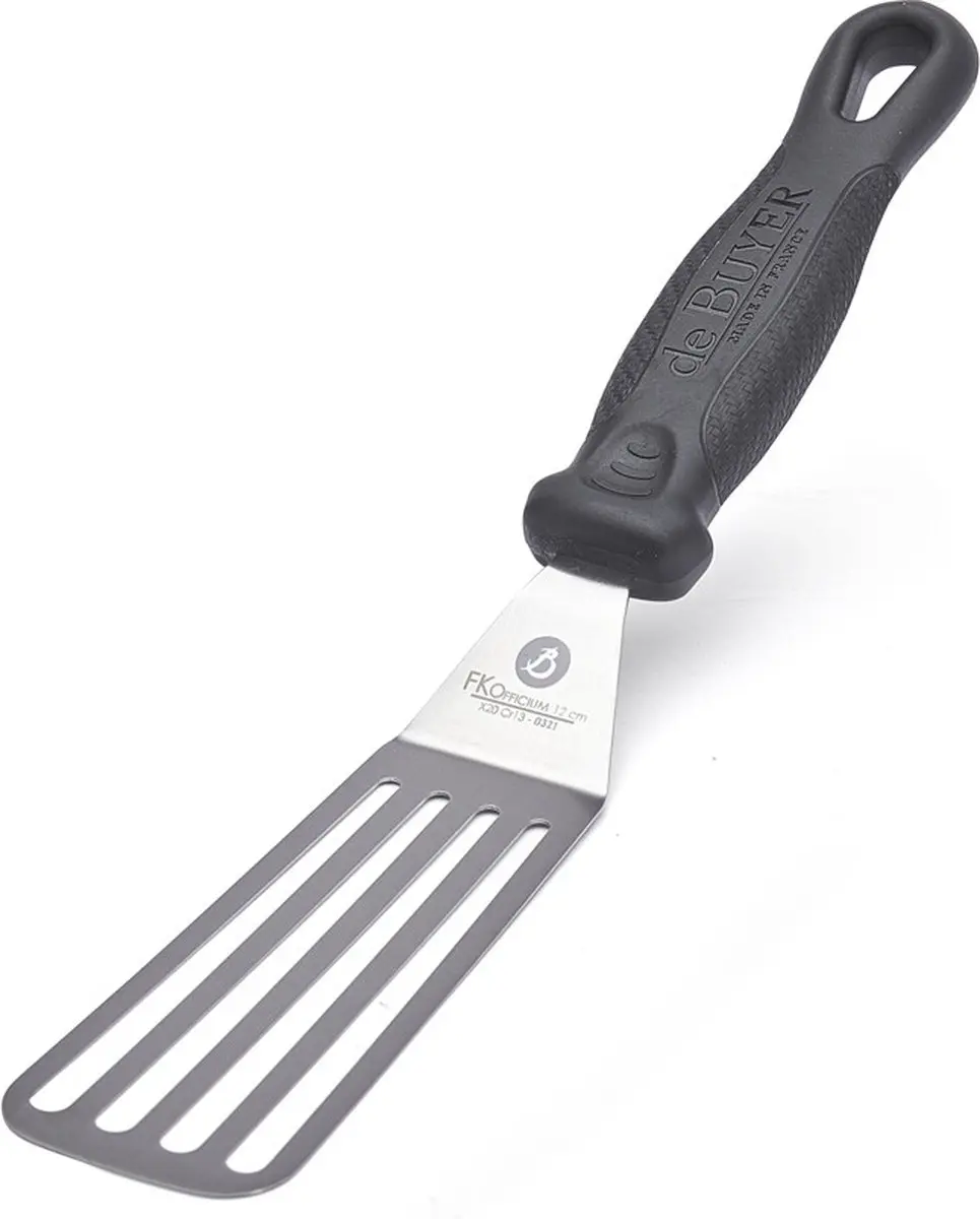 DeBuyer FKOfficium Spatel Schuin 26,5cm - Zwart
