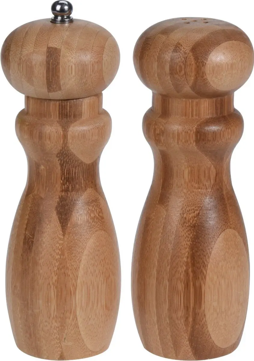 Excellent Houseware Peper & Zoutmolen Bamboe