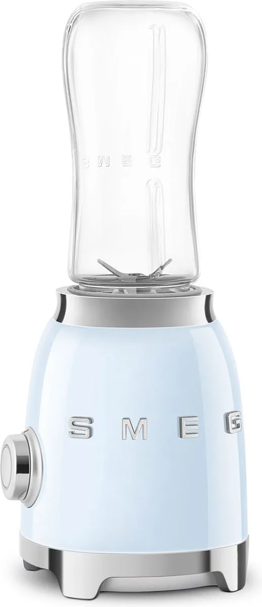 Smeg PBF01 Personal Blender 300W Pastelblauw - 2x 600ml