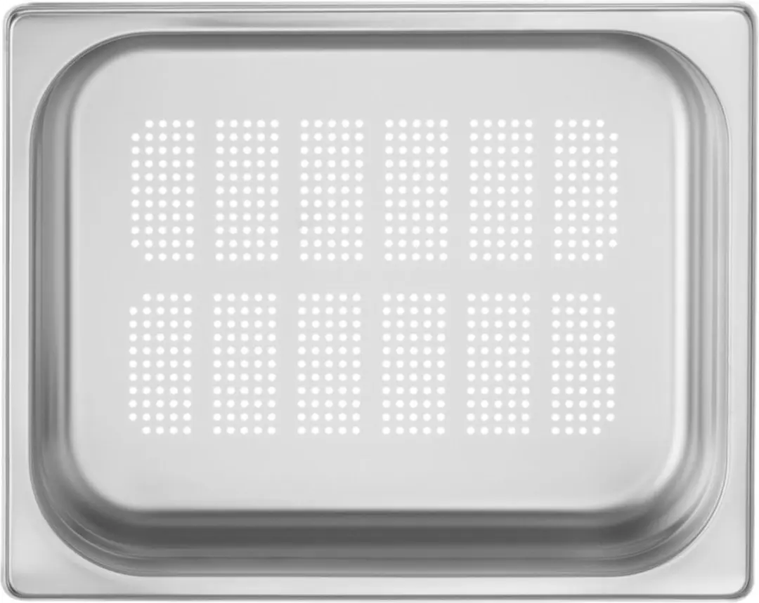 HENDI Geperforeerde GN-Container 4L - RVS 18/10 - 65mm