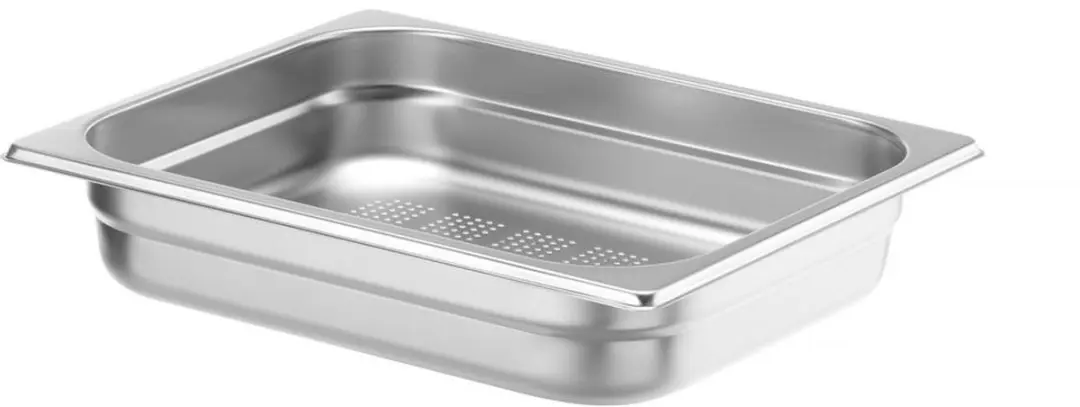 HENDI Geperforeerde GN-Container 4L - RVS 18/10 - 65mm