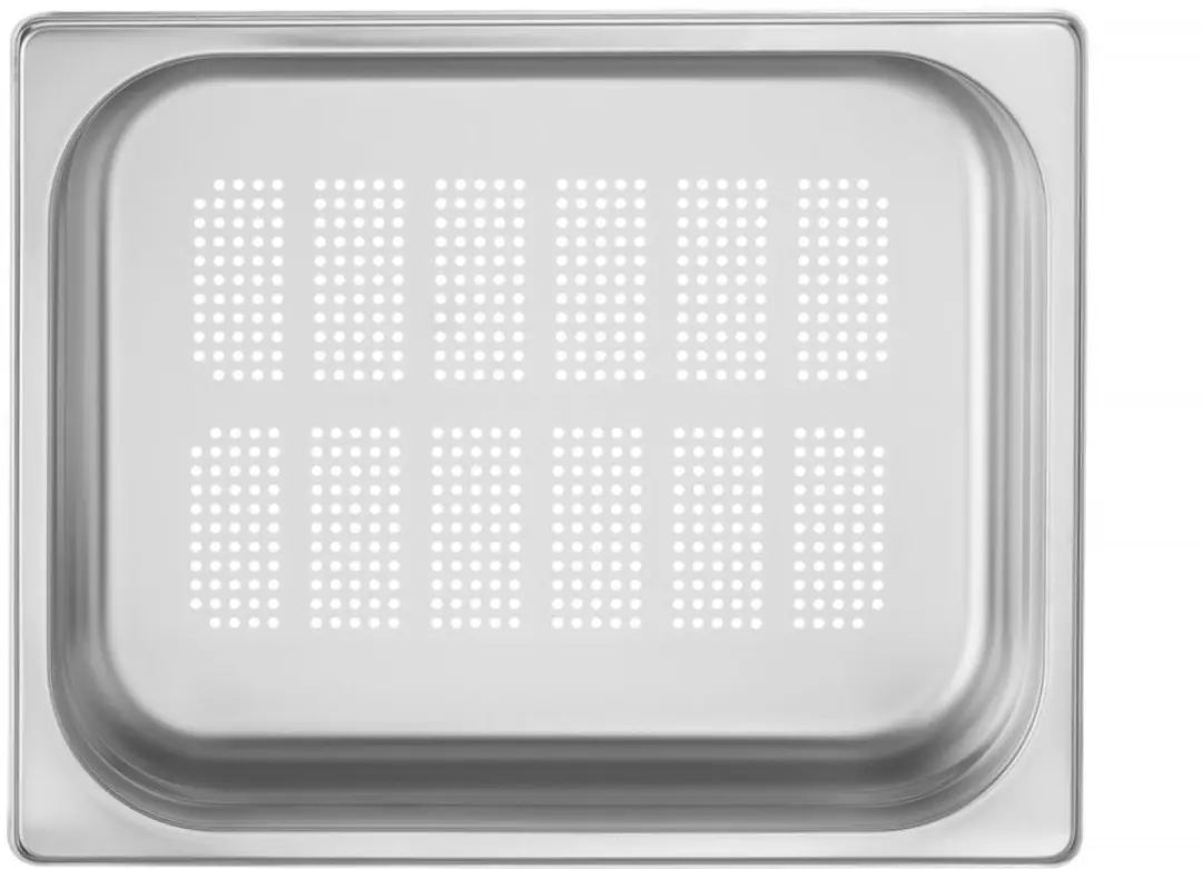 HENDI Geperforeerde GN-Container 4L - RVS 18/10 - 65mm