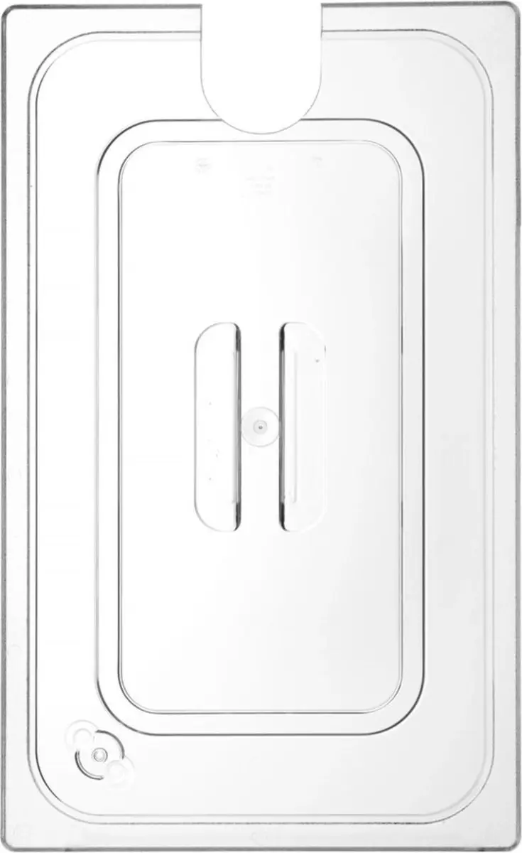 HENDI Deksel voor GN 530x325mm - Sous Vide - Transparant