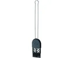 Rösle Bakkwast 26cm - RVS - Siliconen - Zwart - afbeelding 6 van 6