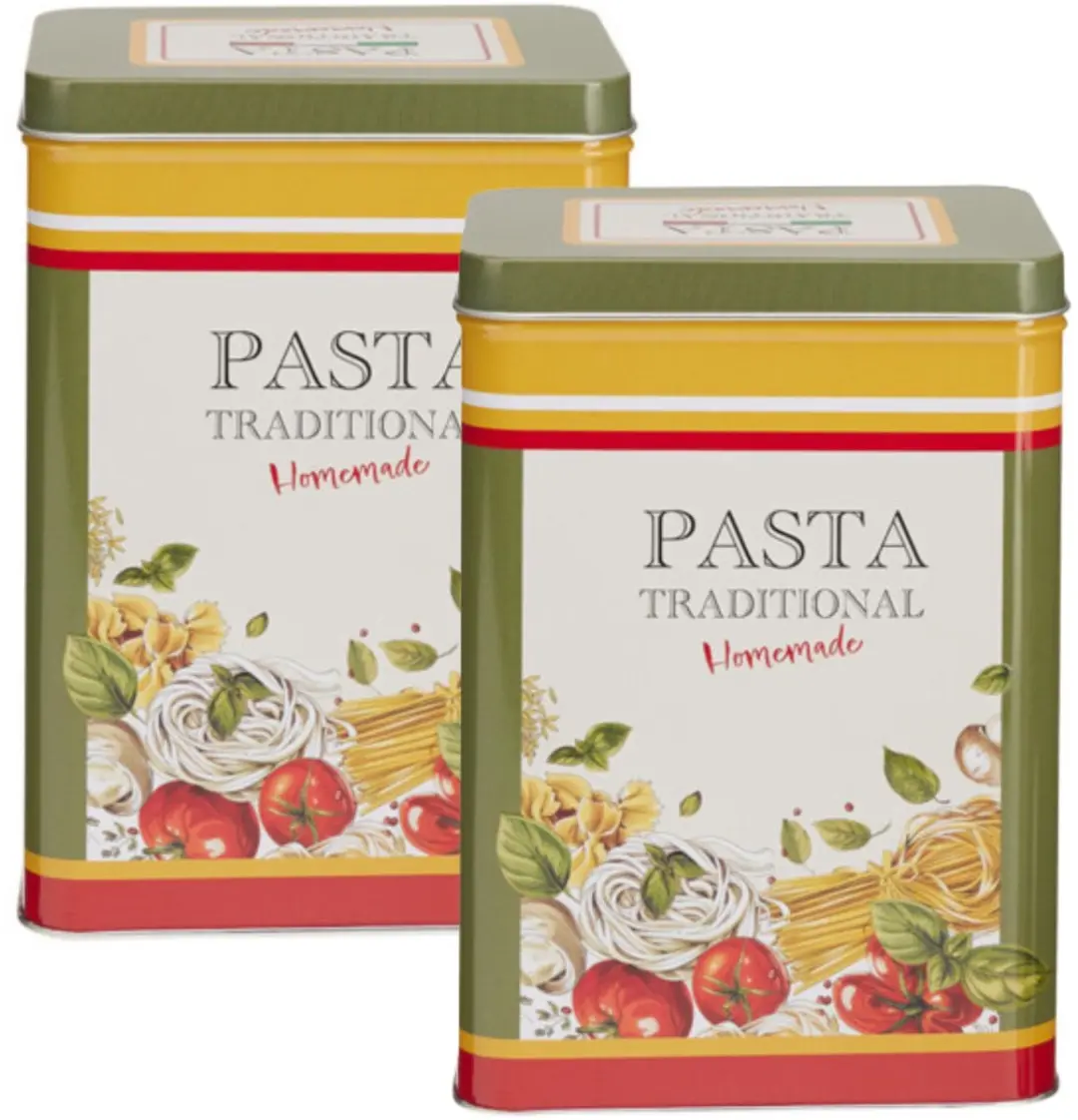 Excellent Houseware Nostalgia Pasta Bewaarblik