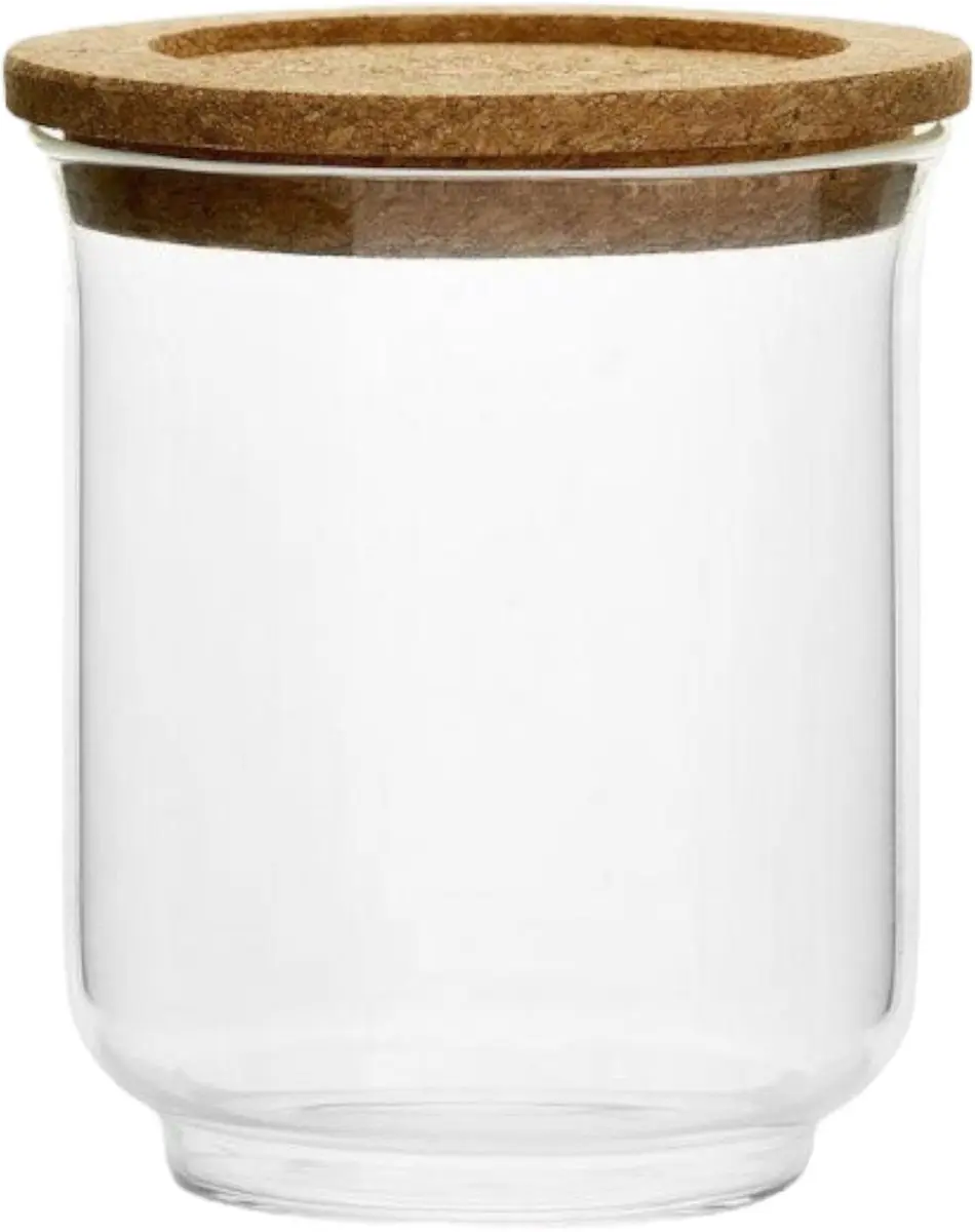 Sagaform Glazen Pot Nature Groot