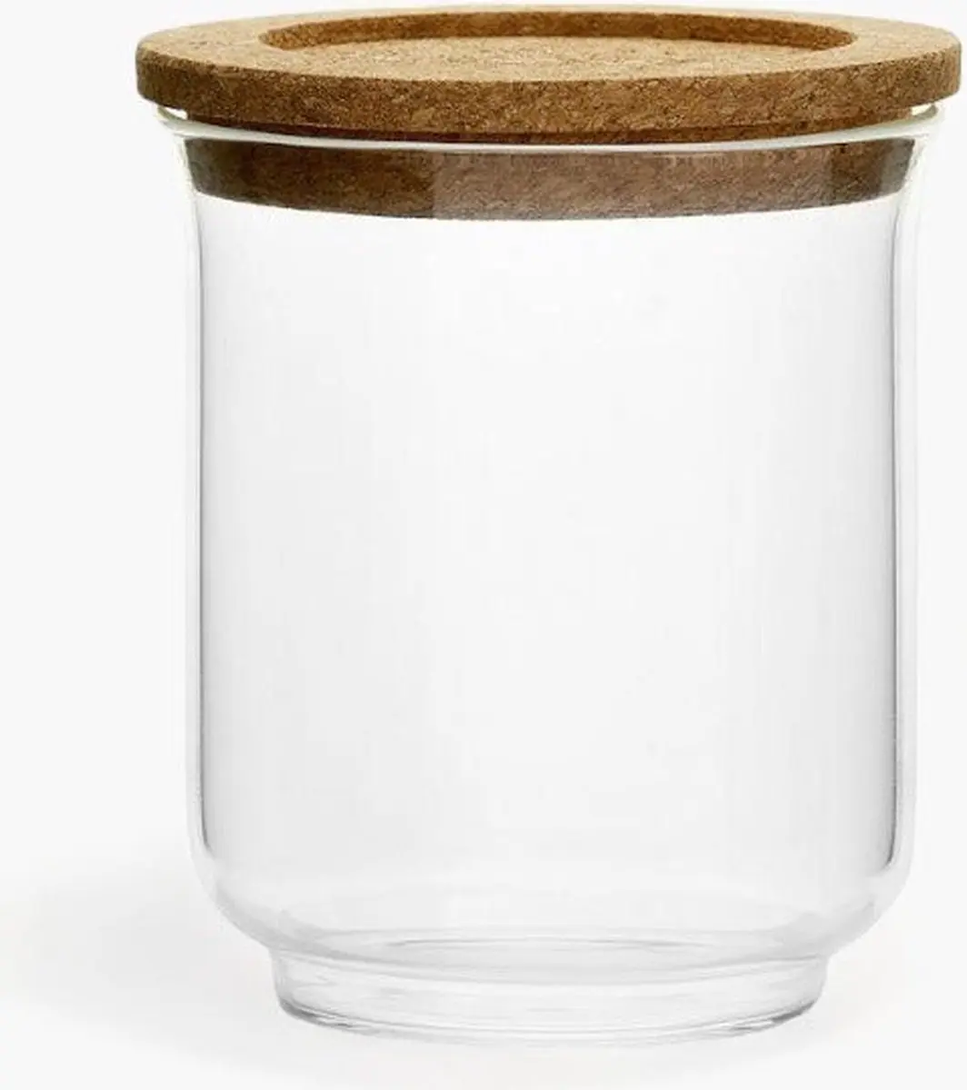 Sagaform Glazen Pot Nature Groot - 12cm - 2-delig - afbeelding 6 van 6