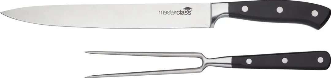 Masterclass Roestvrijstalen Vleessnijders Set 2 Stuks