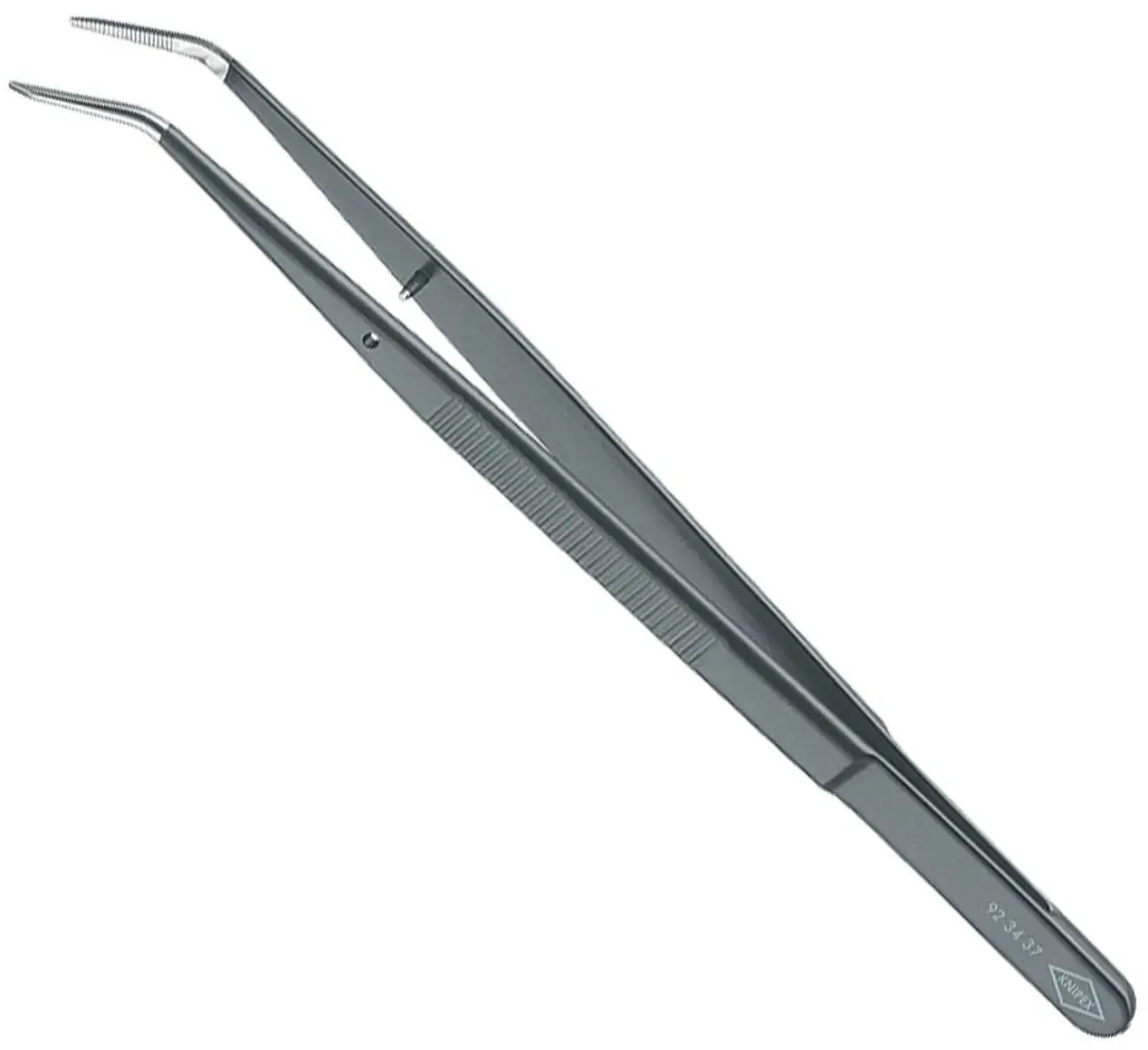 Knipex 92 34 37 Precisiepincet Spits 45°