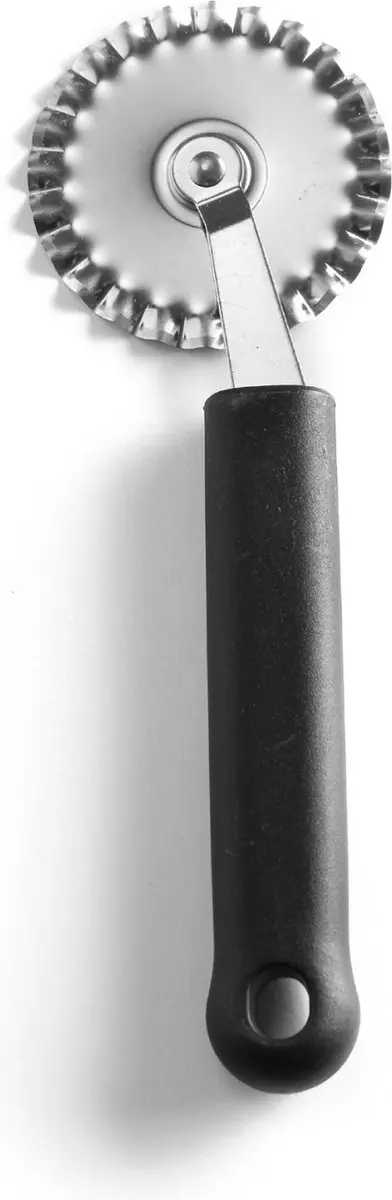 HENDI Deegsnijder 188mm - Gekarteld - Roestvrij staal