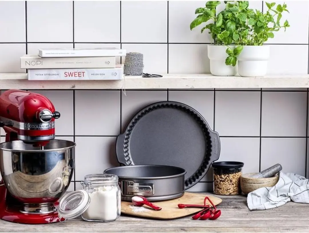 KitchenAid Springvorm 24cm - Gealuminiseerd Staal