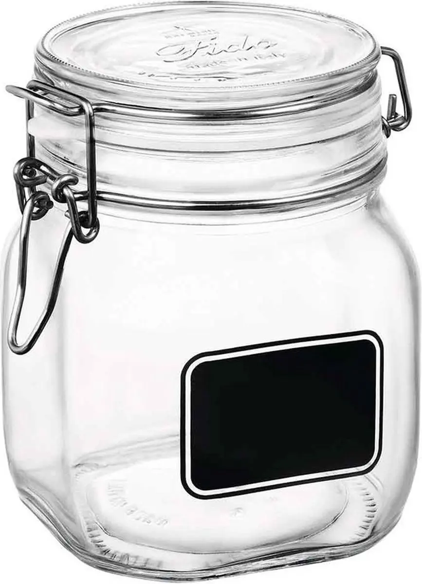 Bormioli Rocco Voorraadpot 750ml - 4 Stuks - Transparant
