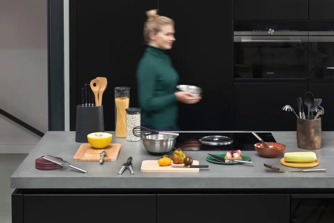 Brabantia Profile Schuimspaan Anti-aanbak - RVS/Zwart