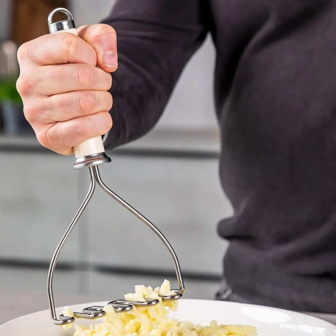 KitchenAid Pureestamper Almond Cream - Hittebestendig