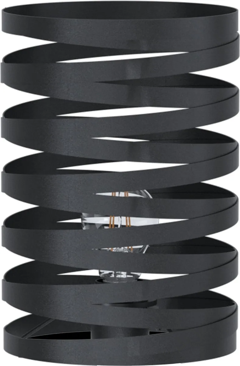Eglo Cremella Tafellamp E27 - 29 cm - Zwart