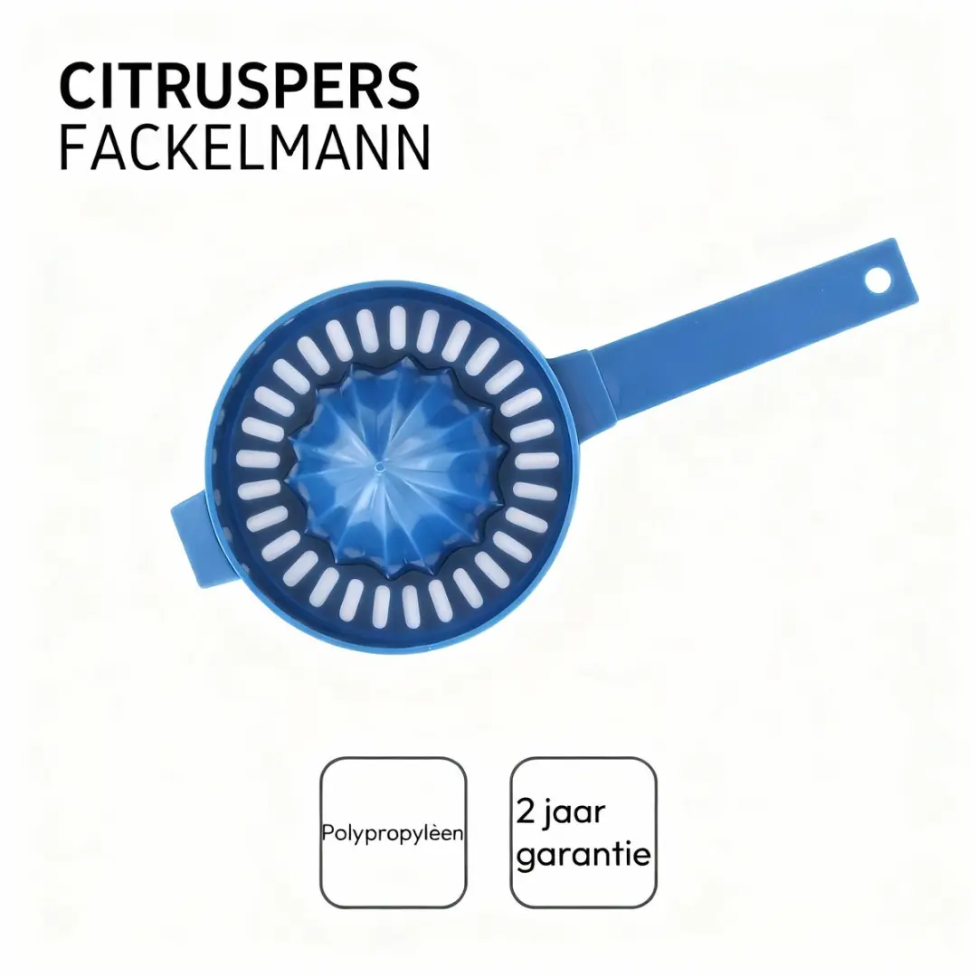 Fackelmann Elemental Citruspers 10.3cm - Blauw