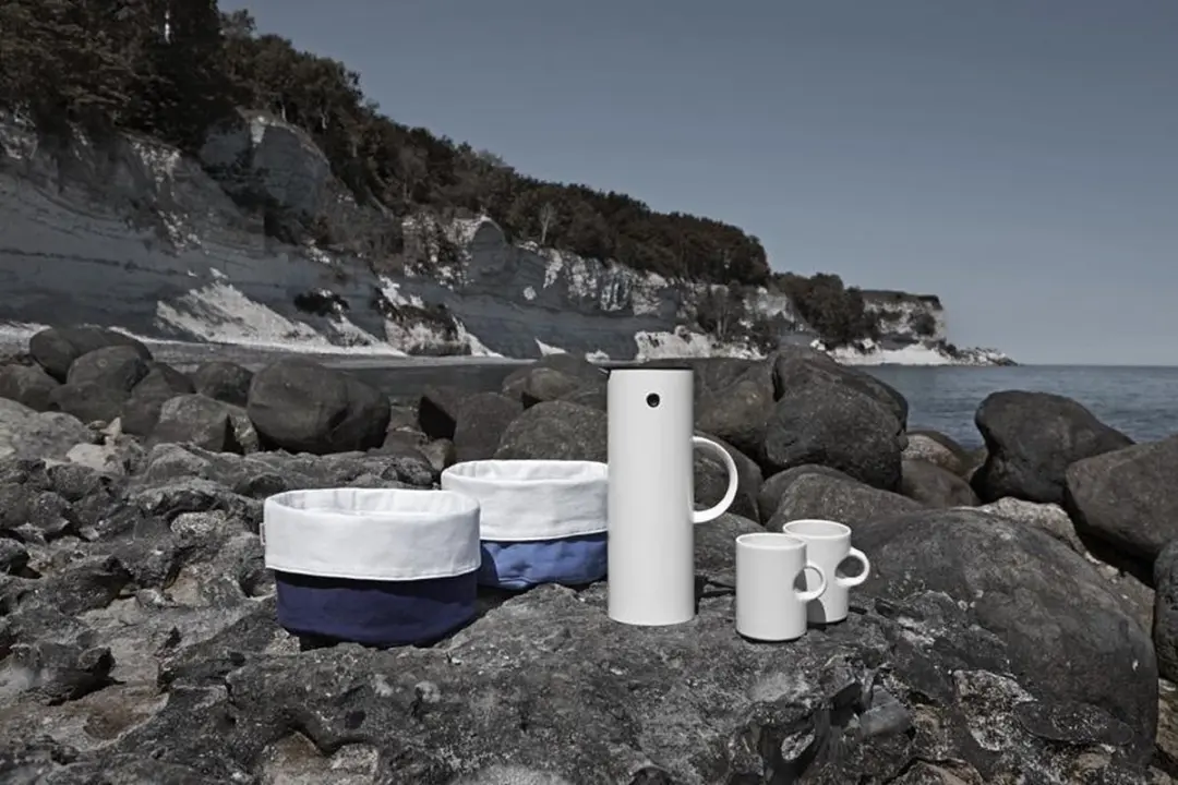 Stelton EM77 Thermoskan 1L - Wit