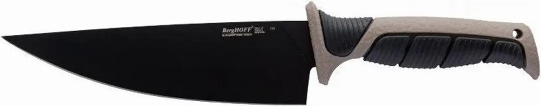 BergHOFF Everslice Chefmes 20cm - Titanium Antikleeflaag - Zwart/Grijs - afbeelding 6 van 6