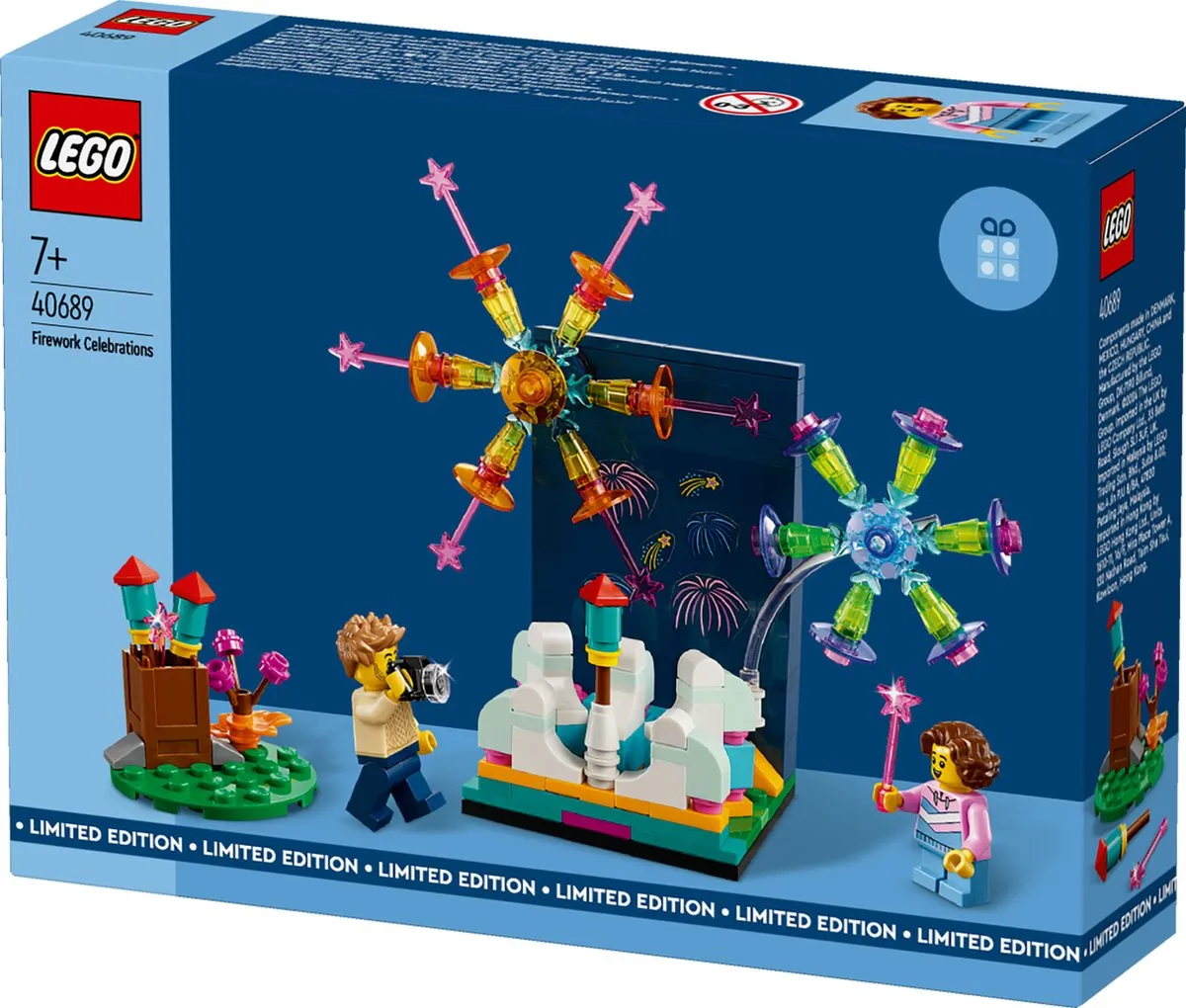 LEGO Firework Celebrations 40689 - 184 Stukken - 2 Minifiguren - afbeelding 4 van 6