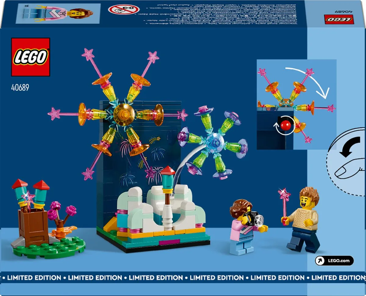 LEGO Firework Celebrations 40689 - 184 Stukken - 2 Minifiguren - afbeelding 2 van 6