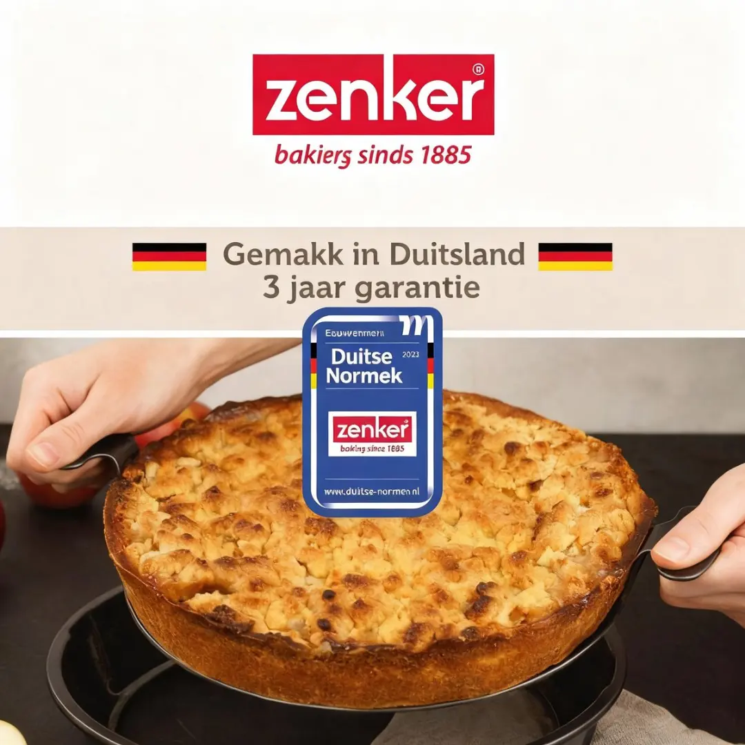 Zenker Black Metallic Taart- en Quichevorm 28cm - Verwijderbare Bodem