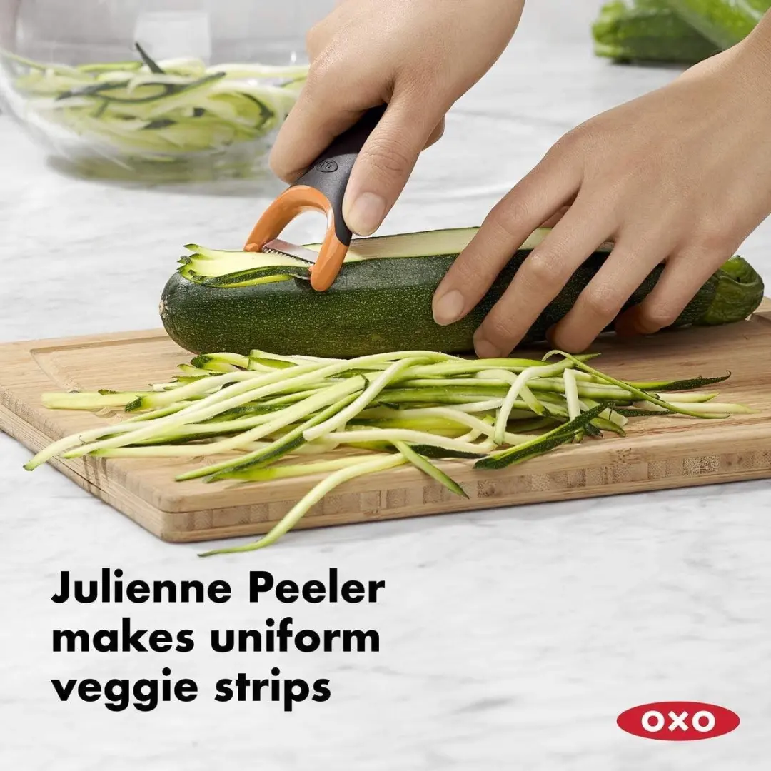 OXO Good Grips 3-delige Schilset - Zwart/Oranje