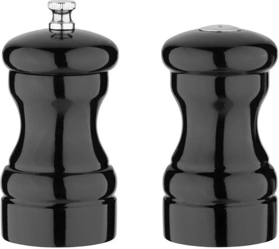 Olympia Pepermolen & Zoutstrooier GL087 - Zwart
