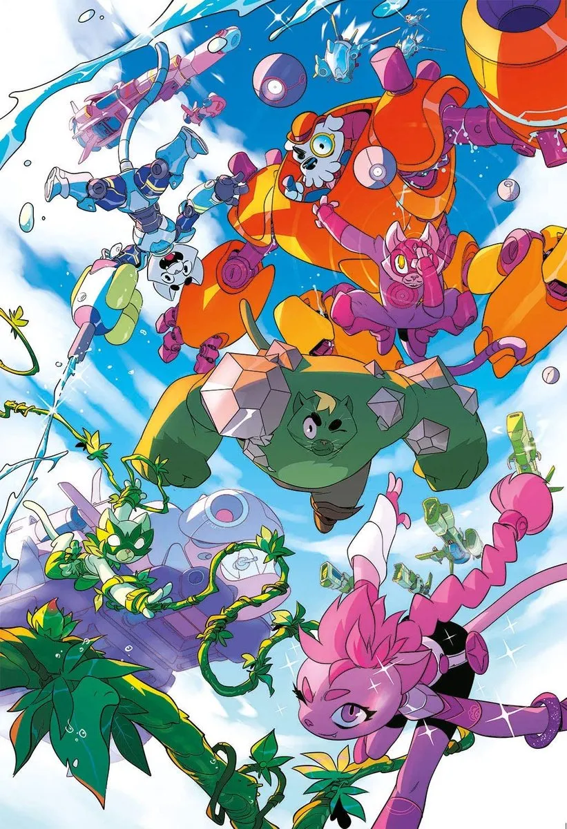 Clementoni Super Friends Maxi Puzzel 104 Stuks - Multicolor