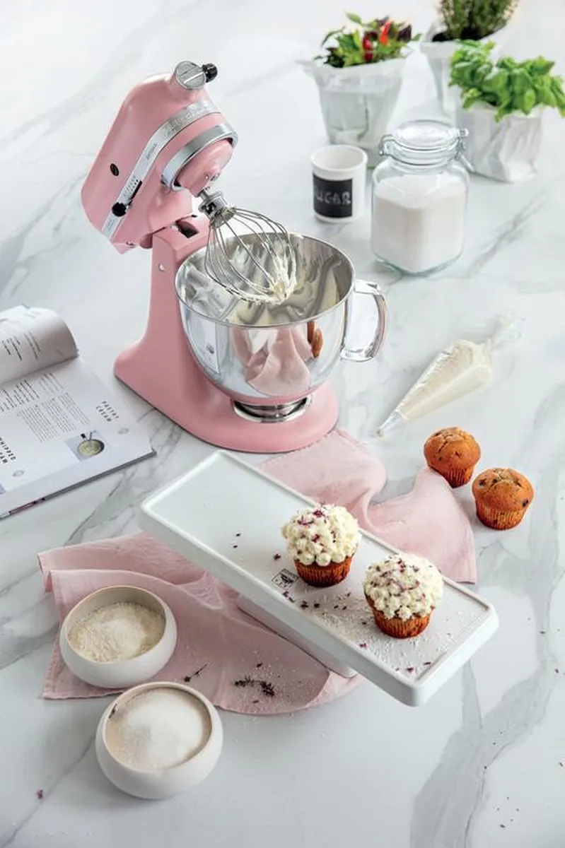 KitchenAid Artisan Keukenrobot 300W 4,8L Roze