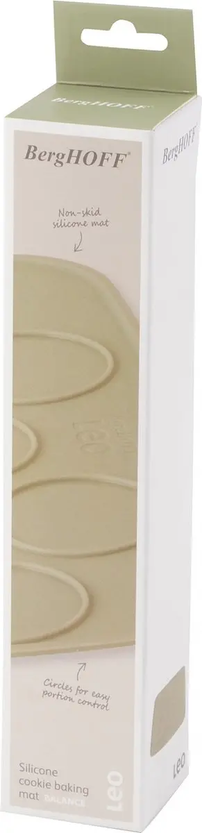 BergHOFF LEO Koekjesbakmat Balance 31,7x23cm - Groen