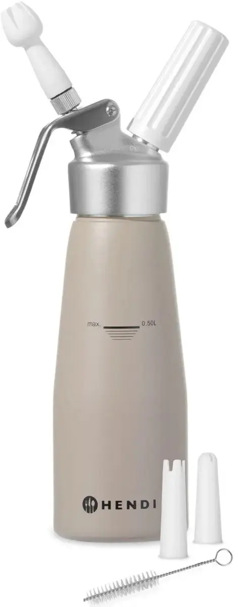 Hendi Slagroomapparaat 0,5L