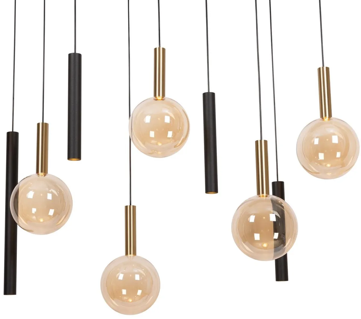 Lucide Josiane Hanglamp 7xG9 - Zwart