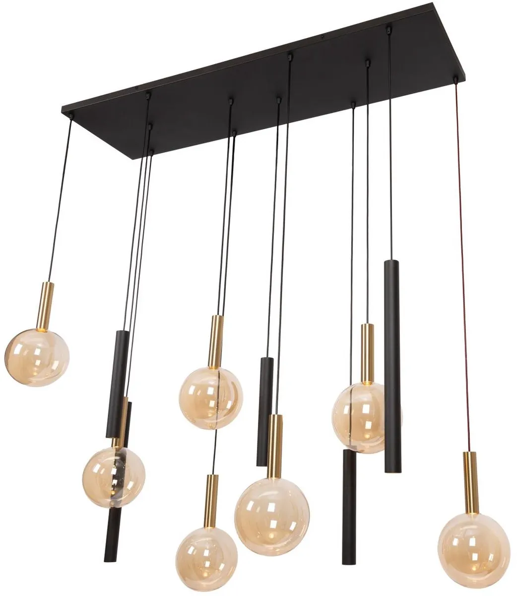 Lucide Josiane Hanglamp 7xG9 - Zwart