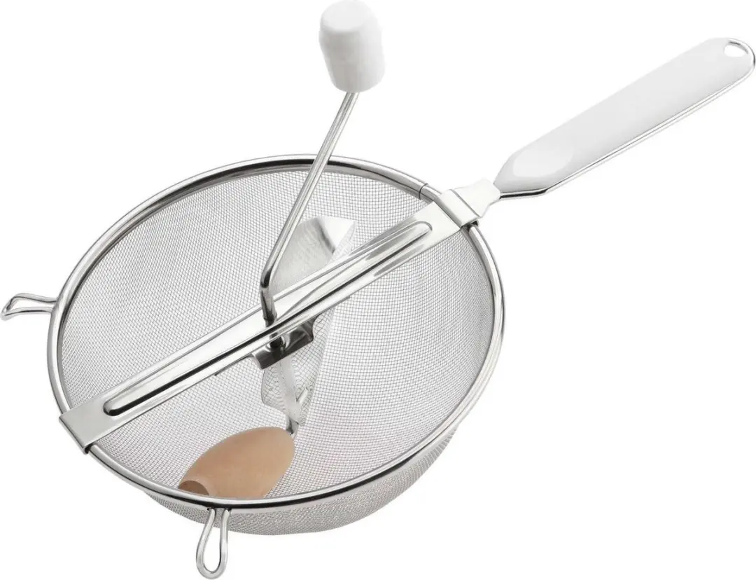 Westmark Passeerzeef 20cm - Roestvrij Staal/Zwart/Wit