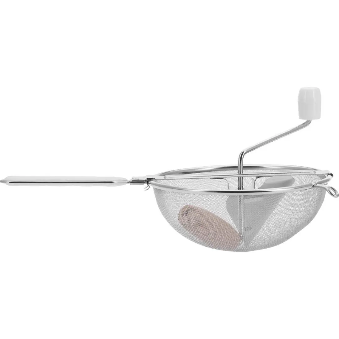 Westmark Passeerzeef 20cm - Roestvrij Staal/Zwart/Wit